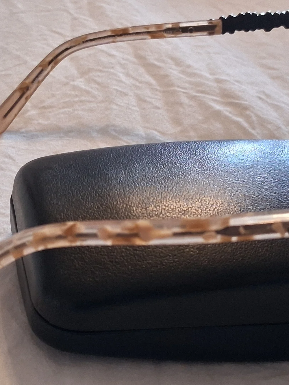 Bebe Semi-Rimless Bejewled EyeGlasses